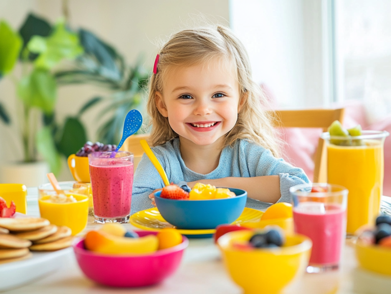 Das perfekte Frühstück für kleine Morgenmuffel