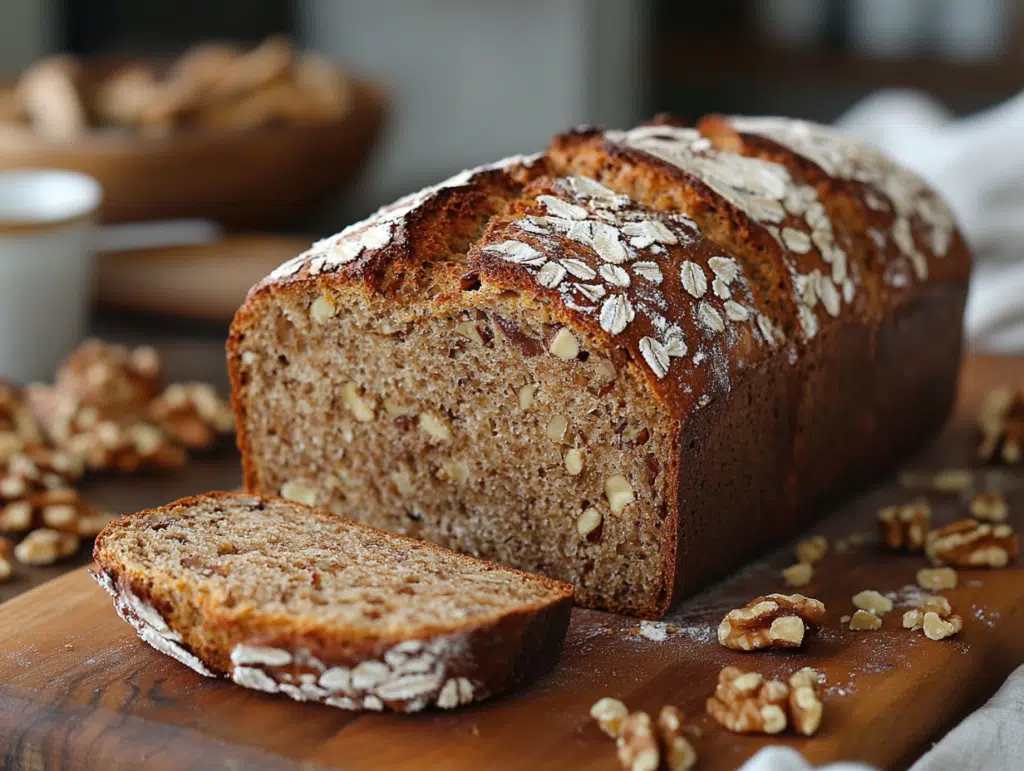 Rezept für ein Vollkorn-Walnuss-Brot