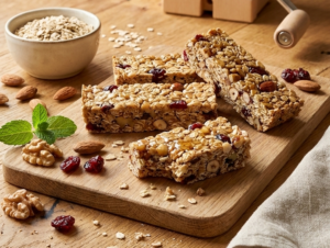 Müsliriegel selber machen: Gesunde Snacks mit frisch gequetschten Flocken